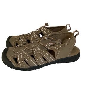 Alpine Design Hiking Sandals Women Size 6 Brown Outdoor Sport Trail
